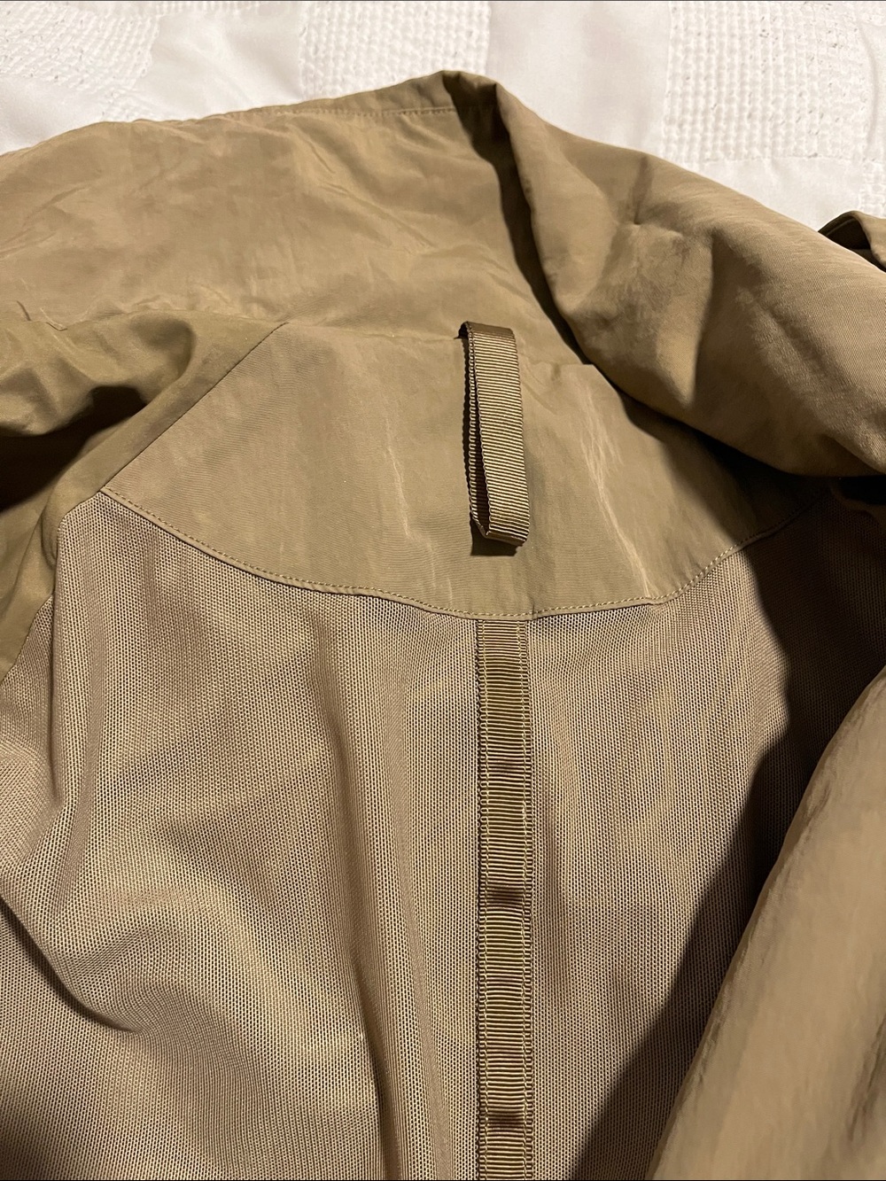 Like new Lululemon Always Effortless Jacket
Size 8 in color: artifact - Picture 15 of 15